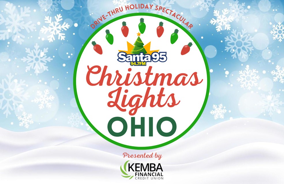 Santa 95’s Christmas Lights Ohio Presented by KEMBA Financial Credit Union!